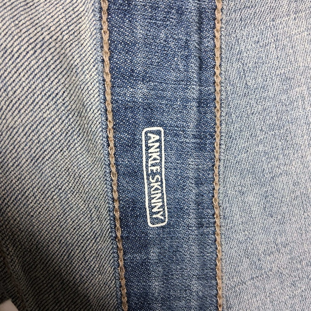 A'2nd by Special A Jeans USA Light Wash Distressed Ripped Slim Jeans 11 NEW - Picture 11 of 12